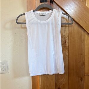 Babaton White Tank Top
